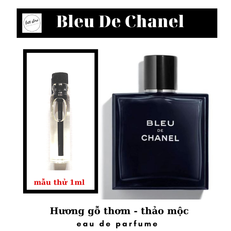 Mẫu thử 1ml nước hoa nam Bleu De Chanel EDP – nuoc hoa nam chinh hang – nuoc hoa blue chanel nam  - chanel nam