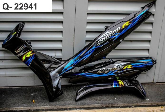 [ QUÍ KHÁCH VUI LÒNG MANG TEM RA TIỆM CHO THỢ DÁN] TEM RỜI sirius chữ R xanh đen chất liêuh decal Crom .