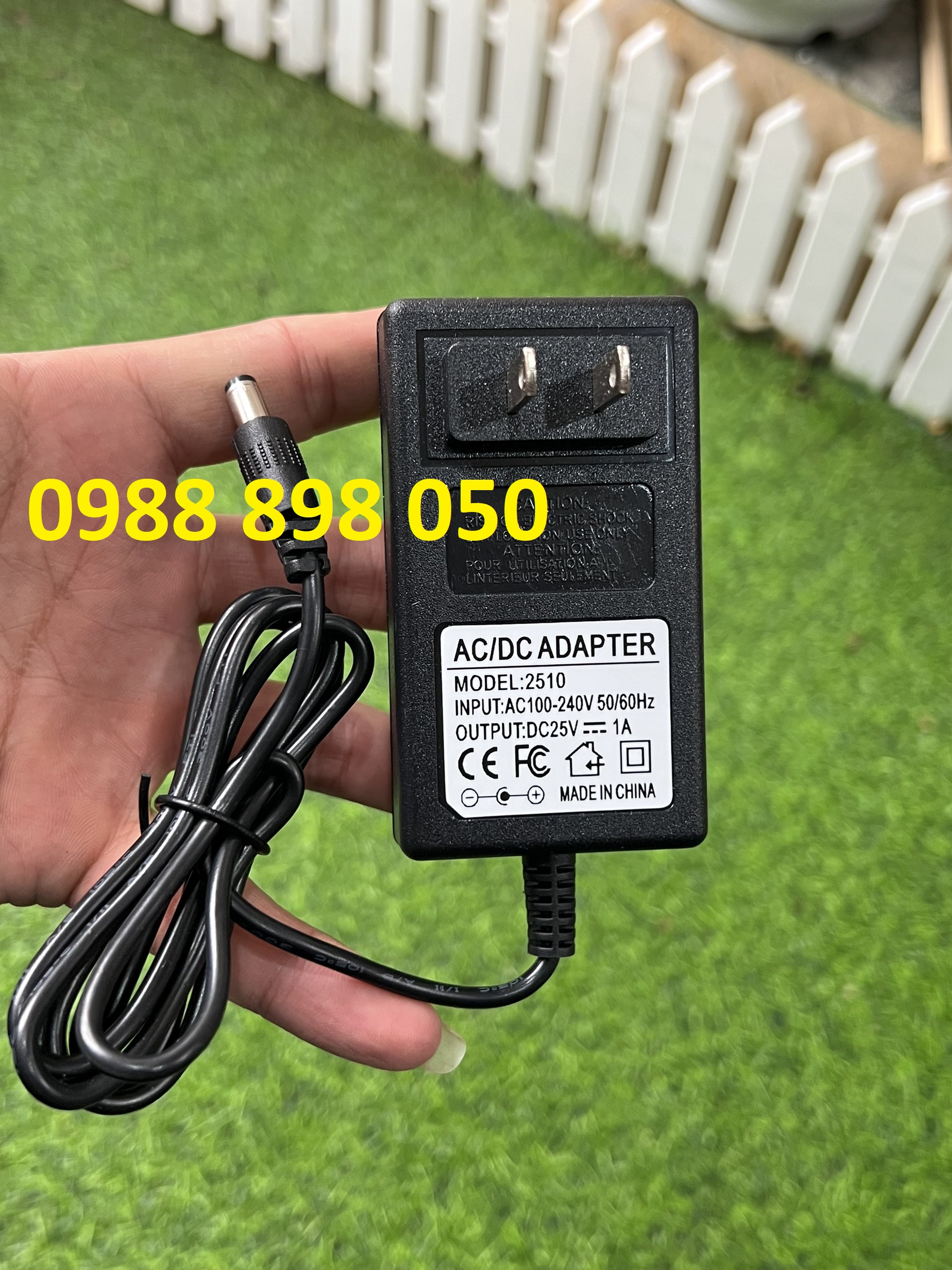 Adapter nguồn 25v 1a