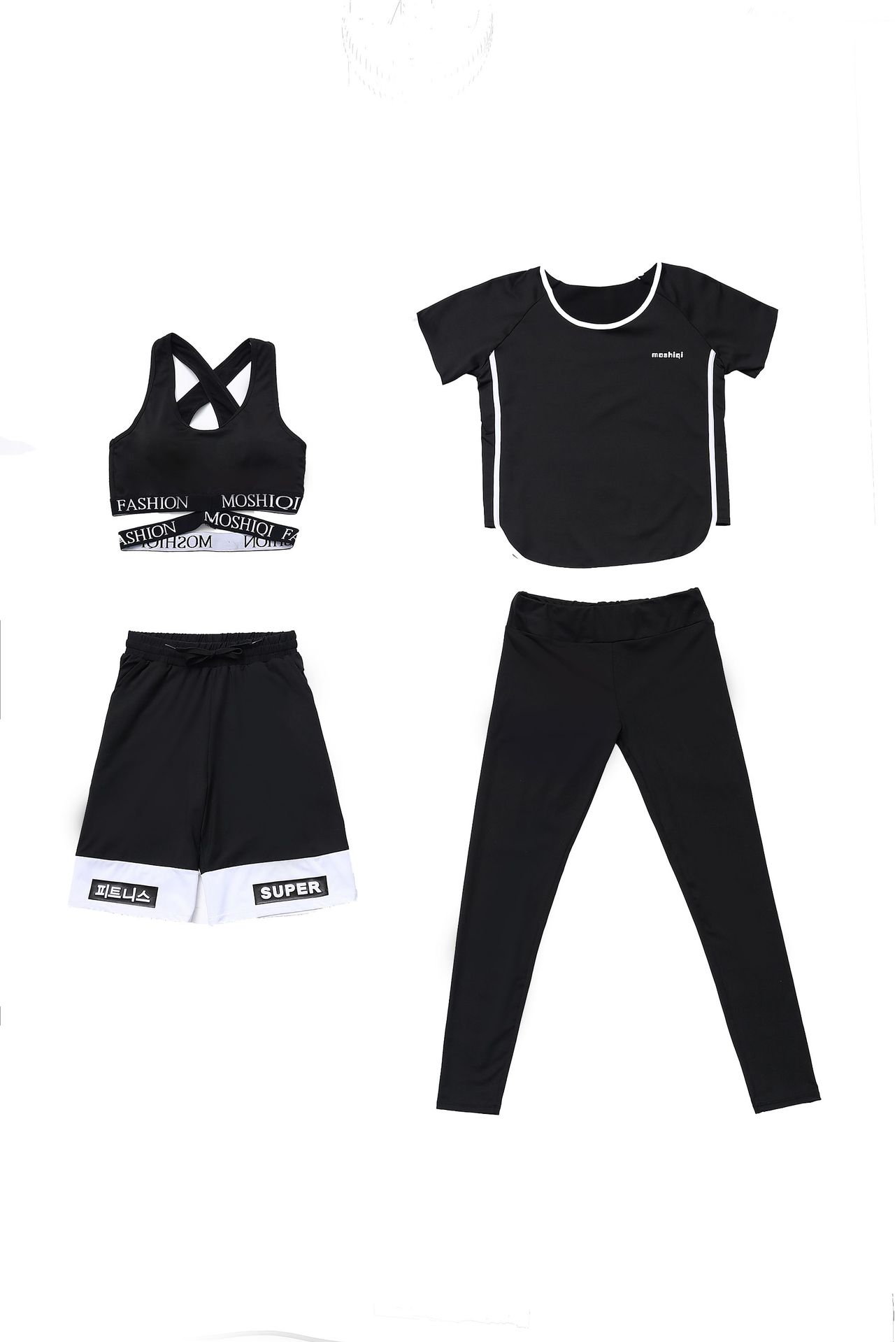>> SO SÁNH GIÁ QUẦN ÁO TẬP GYM NAM HÀN QUỐC | Shopee Lazada Sendo Tiki 56 Hàn Quốc Quần Áo Tập Thể Dục Nữ Mùa Thu Và Mùa Đông Buổi Sáng Bước Tập Gym Thể Thao Năm Bộ Lỏng Khô Nhanh Quần Áo Yoga Chuyên Nghiệp