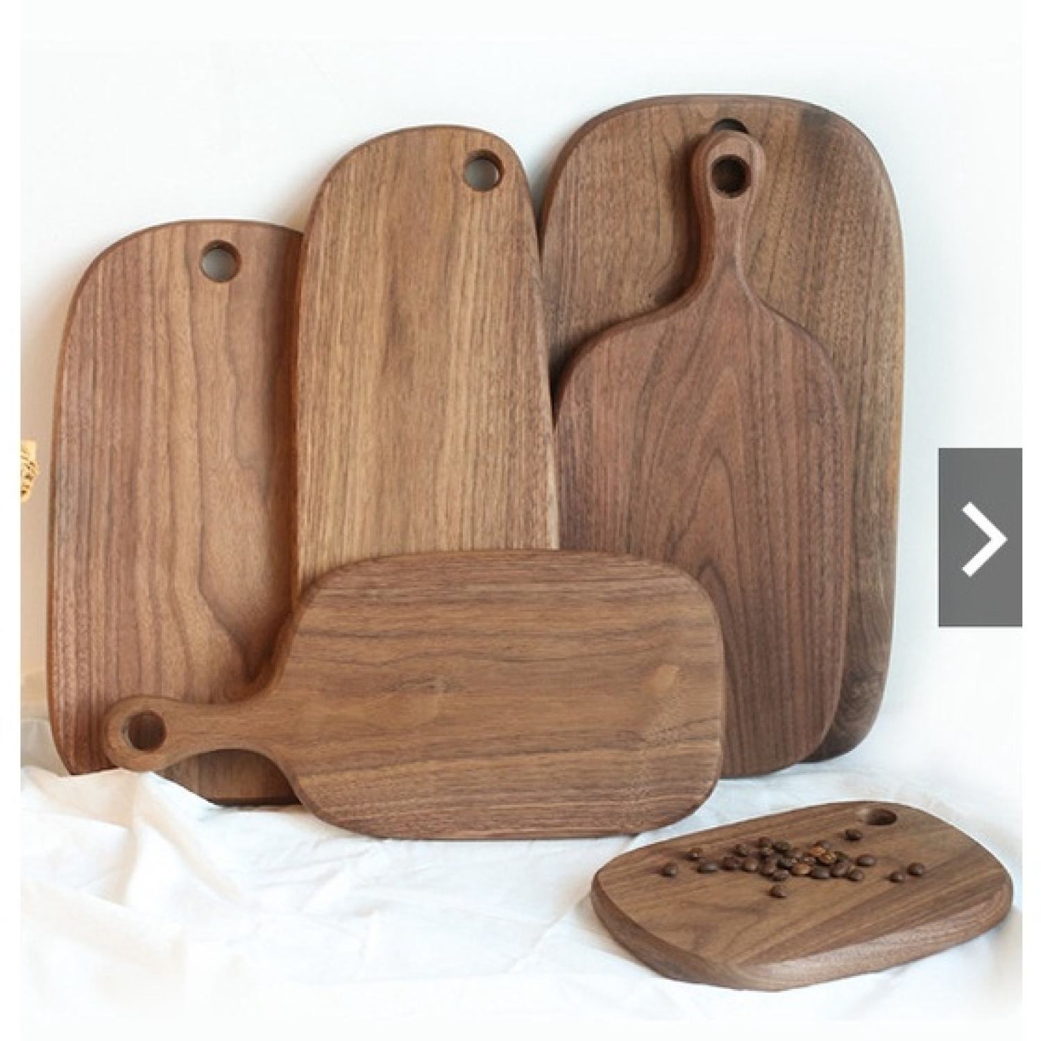 Thớt gỗ decor óc chó ONGTRE cao cấp, đa dạng