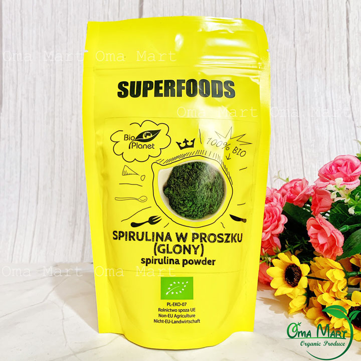 Algae powder twist spirullina Organic Bio Planet 200g