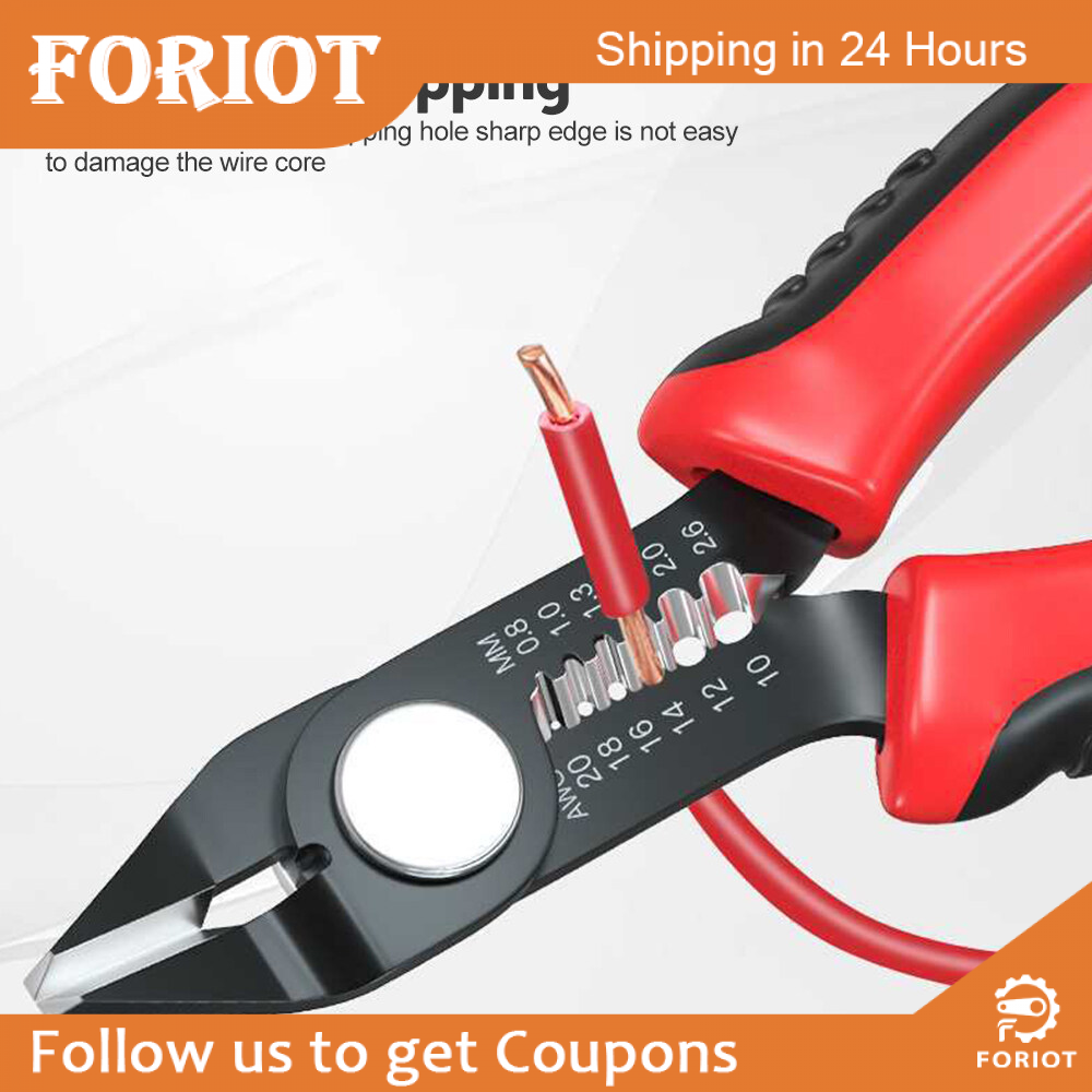 Foriot Electrical Cutting Plier Wire Cable Cutter Side Snips Flush Pliers Tool Flush Cutter Spring Cutting Pliers