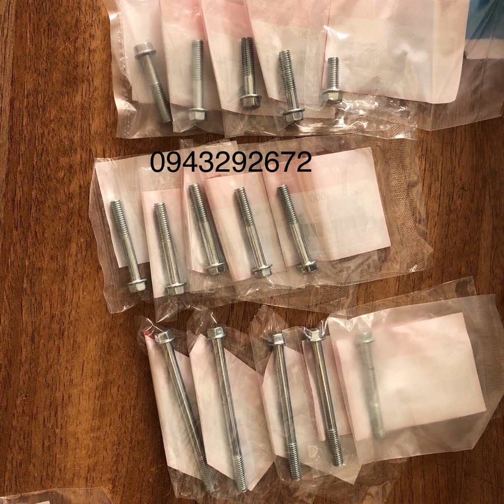 Bộ ốc lốc máy  Dream, wave... zin