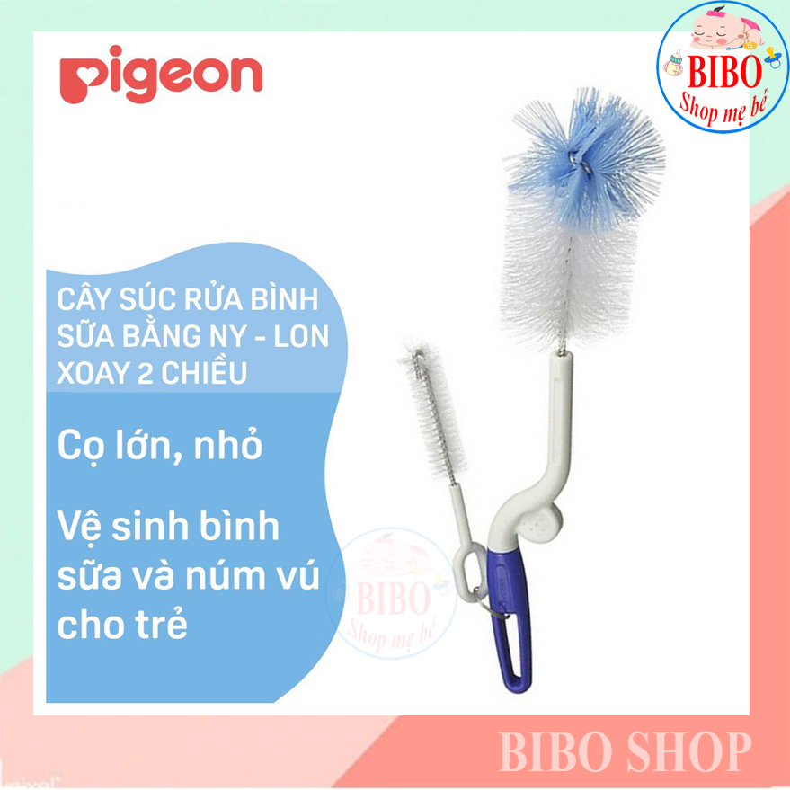 CÂY CỌ RỬA BÌNH SỮA CHO BÉ HIỆU PIGEON