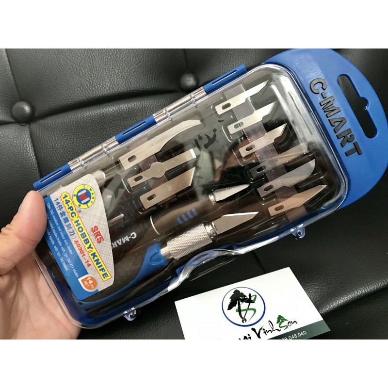 Bộ dao đa năng - Dụng cụ tách lan - 5 món