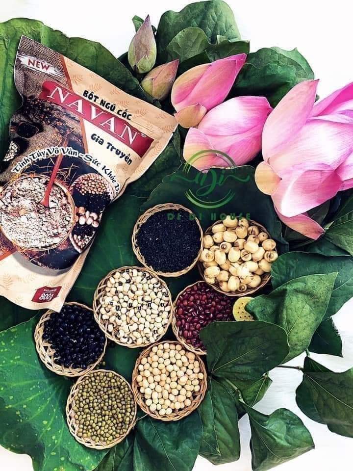 Bột Ngũ Cốc Gia Truyền Navan 800g