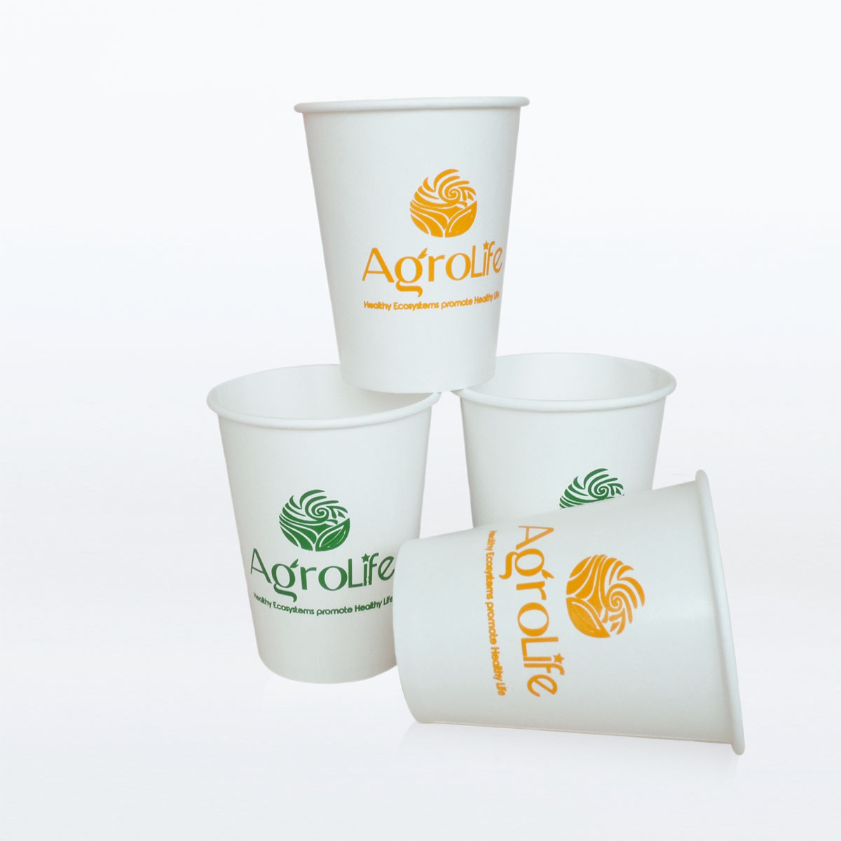 Ly giấy 12oz~354ml - Lốc 50 ly giấy có in lụa