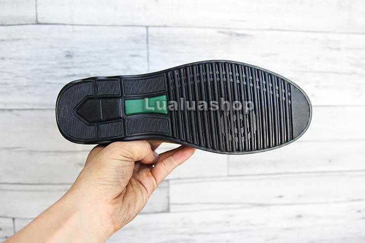 Giày sục nam da thật LA40. Bảo hành 12 tháng