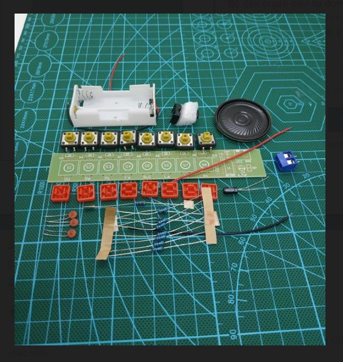 [HCM]Bộ đàn organ điện tử đơn giản DIY NE555