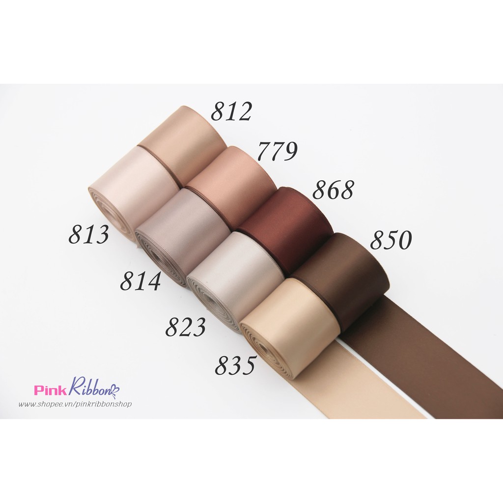 Ruy băng satin - Cuộn 5m - Link 12/12