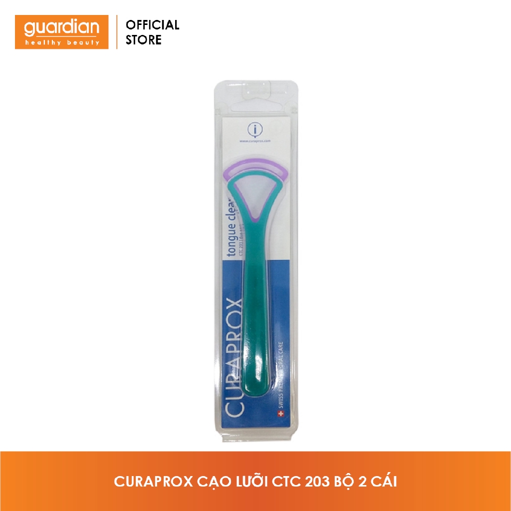 Cạo Lưỡi CTC 203 Bộ 2 Cái Curaprox 26Gr