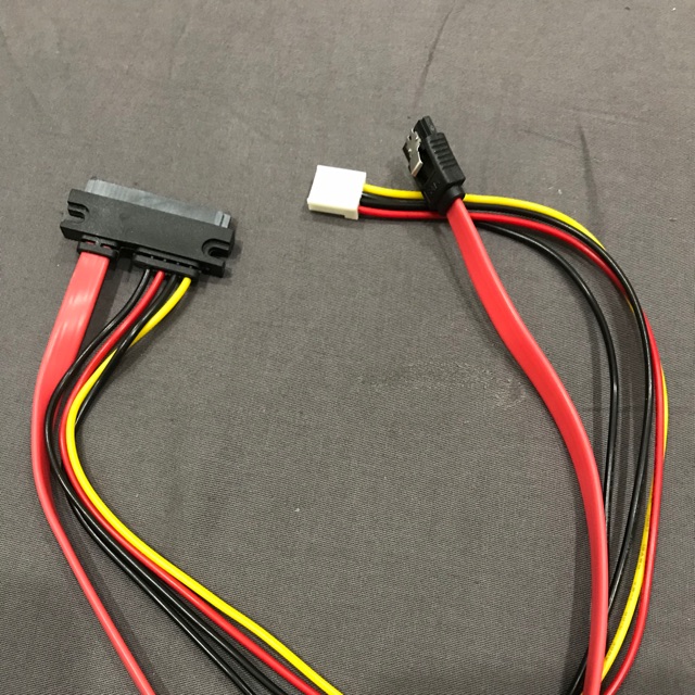Cáp sata kèm dây cấp nguồn sata 4pin