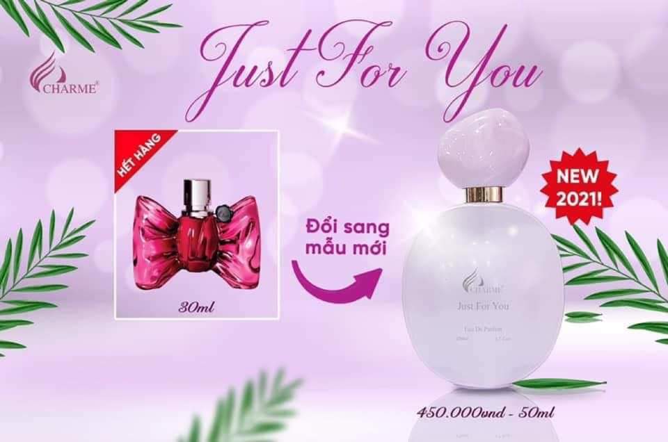 Just for You Perfume 30ml Red - Just for You 50ml Purple
