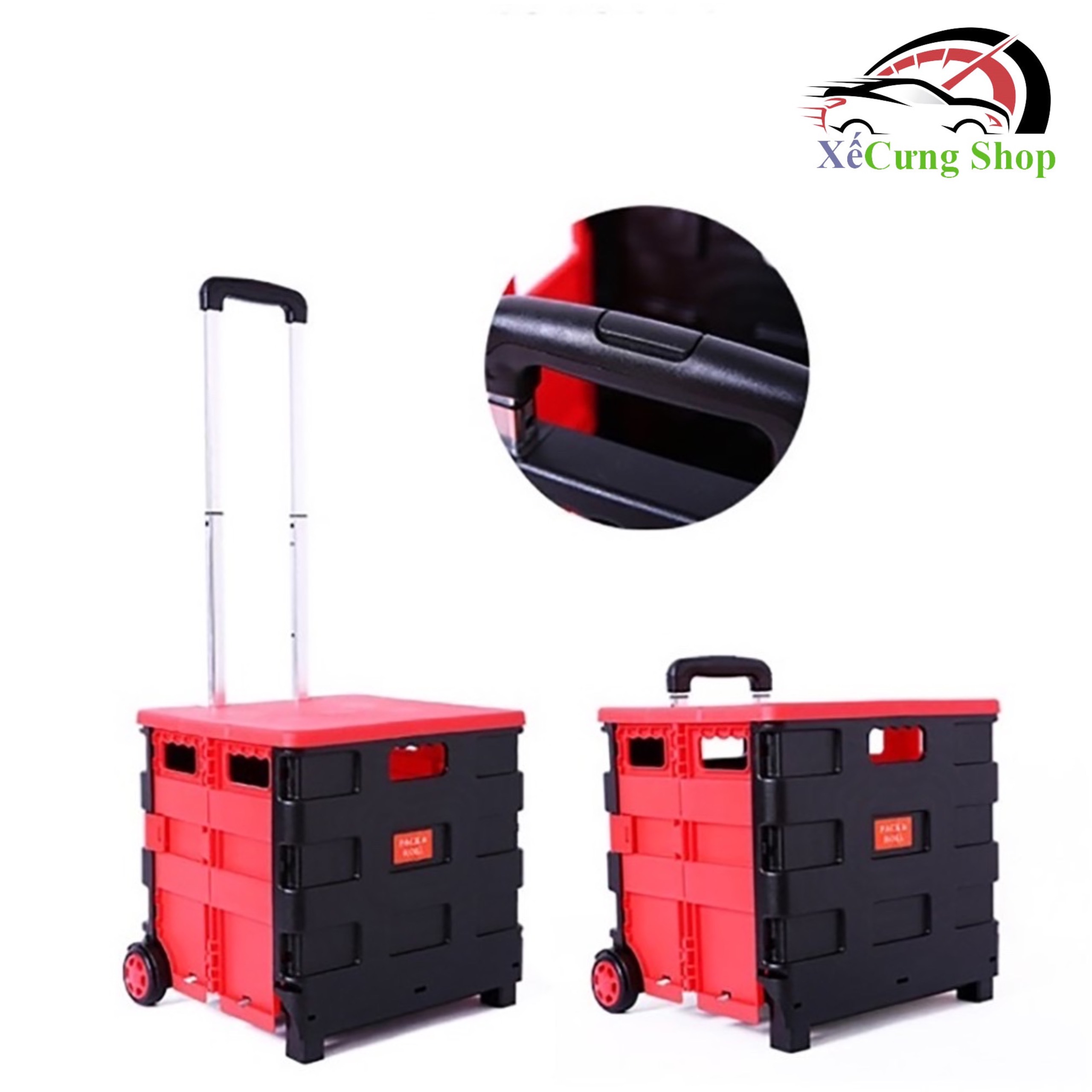 Thùng đựng đồ gấp gọn Vali kéo đa năng