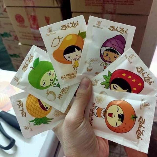 com bo 1kg thế giới thạch siêu ngon(Thạch dừa)