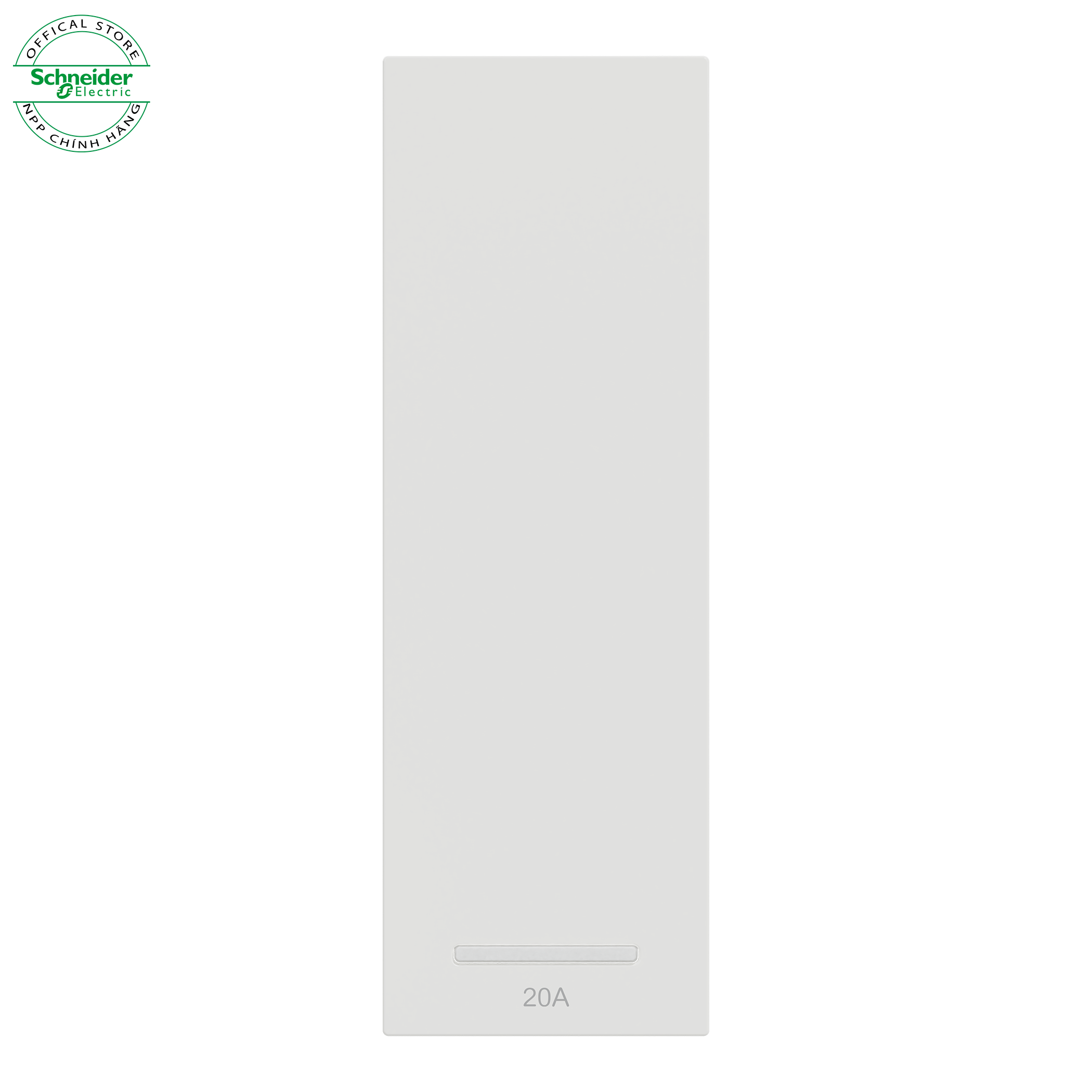 Công tắc 2 cực 20A, size S - Dòng AvatarOn A - Công Tắc Schneider Electric - M3T31_D20N_WE