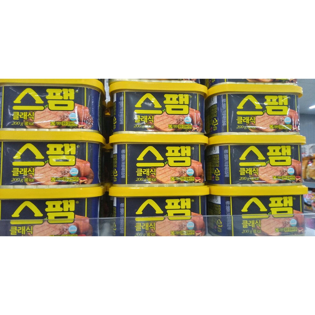 Thịt hộp spam hàn quốc 200g - 스팸 클래식