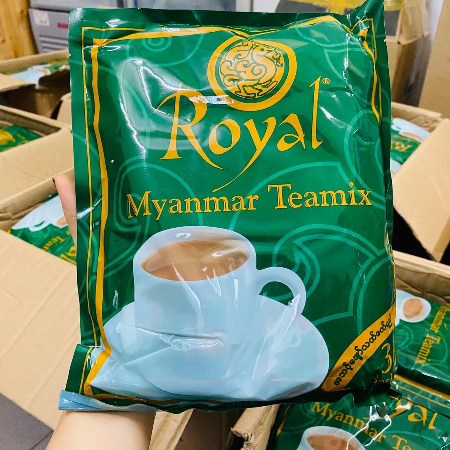 Trà Sữa Myanmar Royal Teamix (Kèm Feedback của khách)