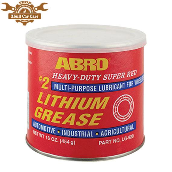 Mỡ Bò Bôi Trơn Đỏ Abro Super Red (Made In USA)