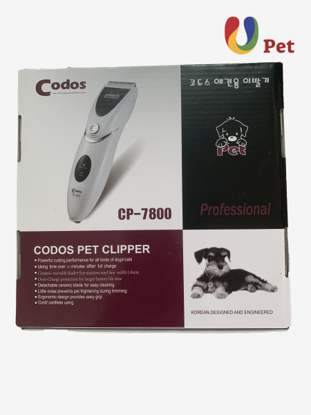 [HCM]Tông đơ cắt tỉa lông thú Codos Cp 7800 - U pet