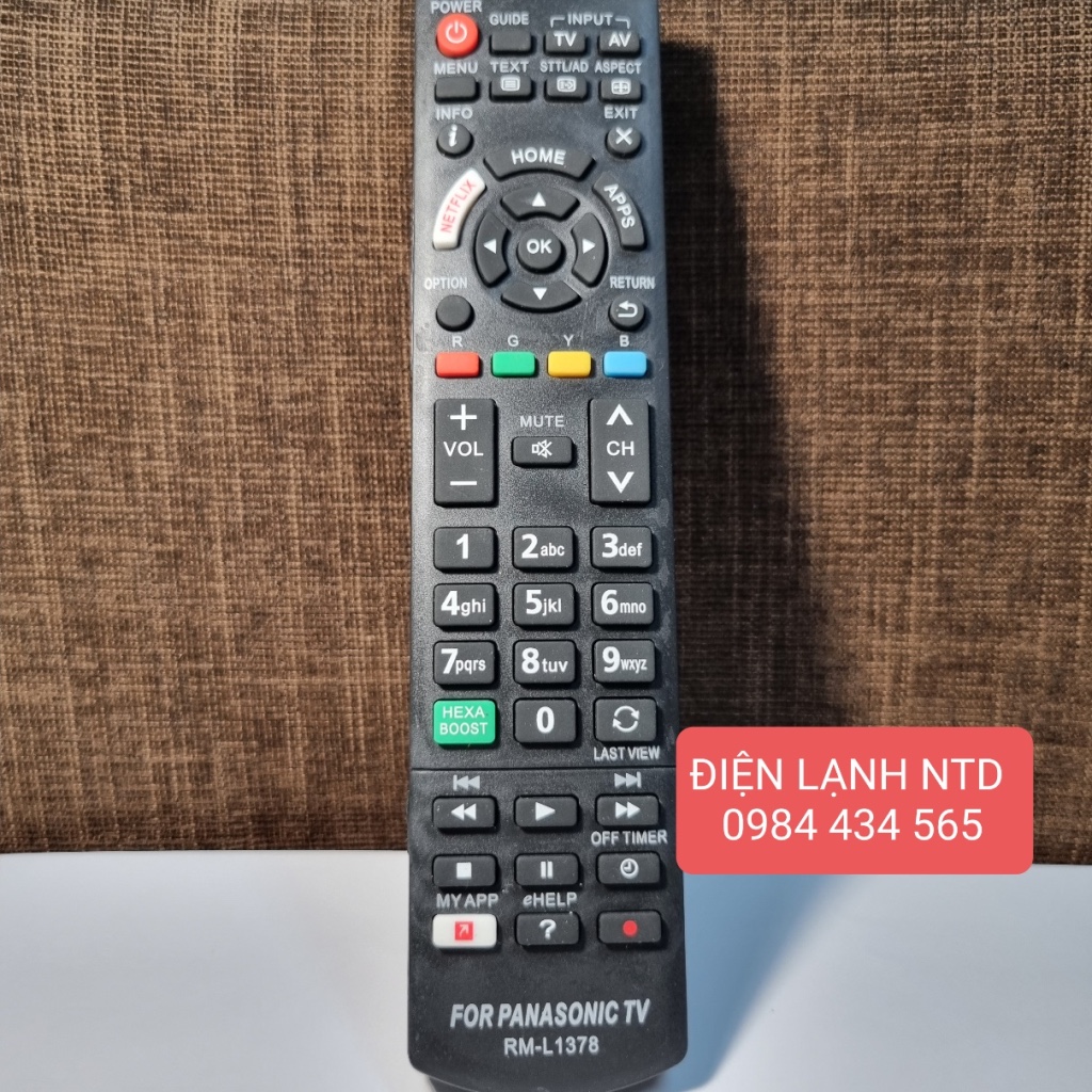 Điều khiển TV Panasonic - Remote tv Panasonic