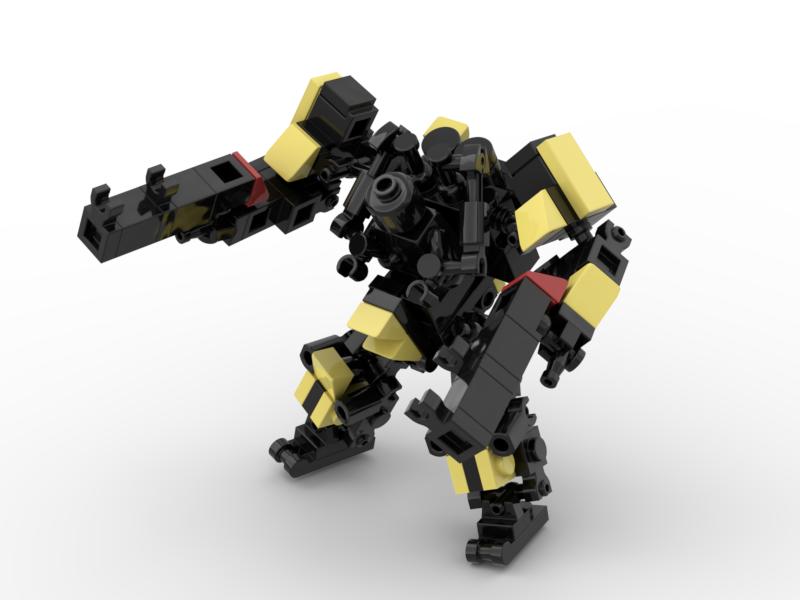 Đồ chơi lắp ráp Non Lego Moc Mech Mark III