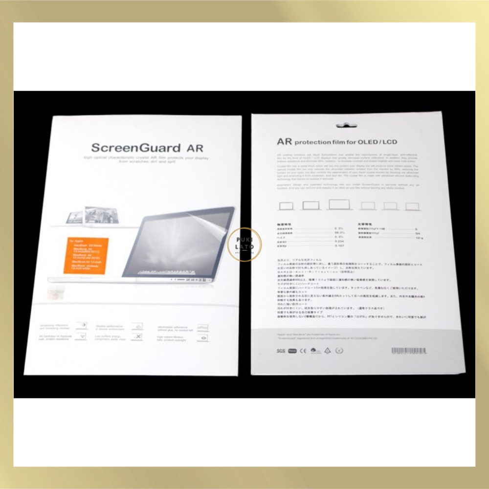 Miếng dán màn hình Macbook đủ dòng