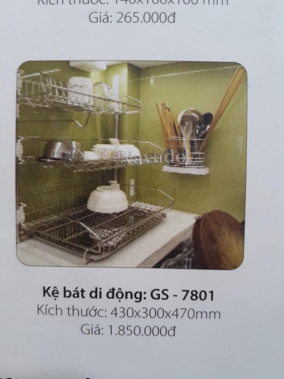 Kệ bát di động GS-7801