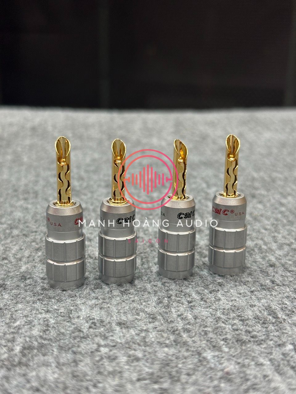 Combo 4 jack ( 2 Cặp Bắp chuối CMC mỹ ) - Mạnh Hoàng Audio