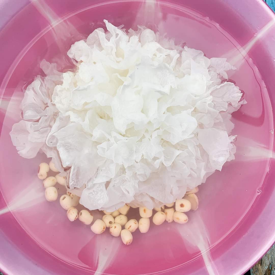 Nấm tuyết VỤN TRẮNG SẠCH 500gr
