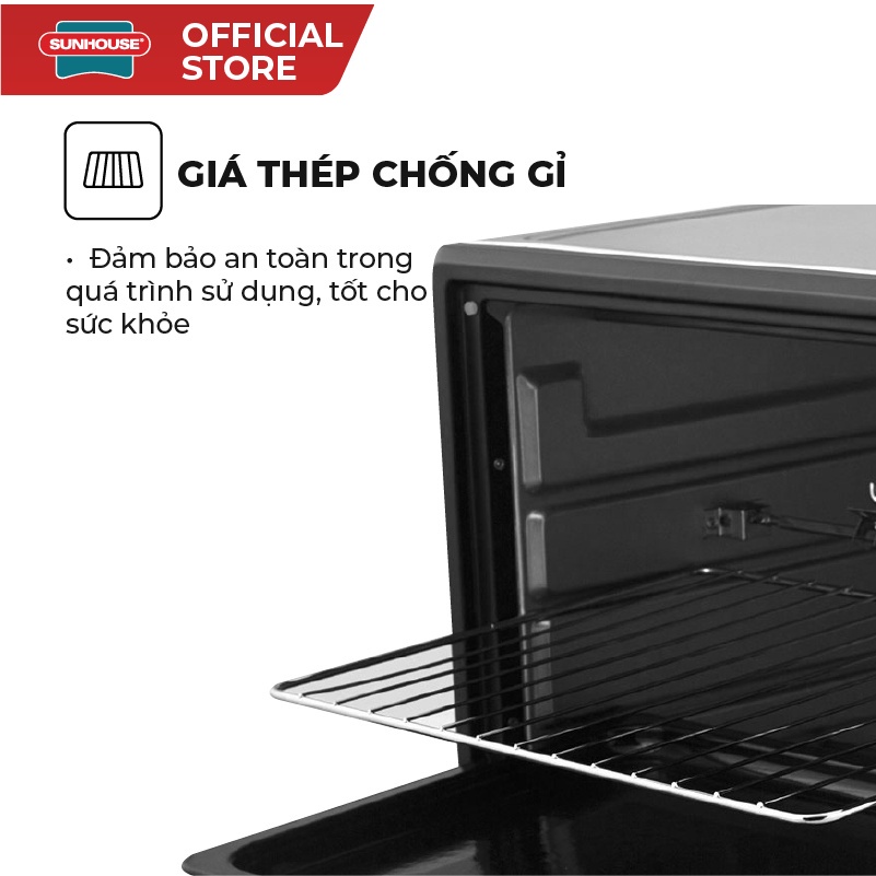 Lò nướng 10L SUNHOUSE SHD4206/4207