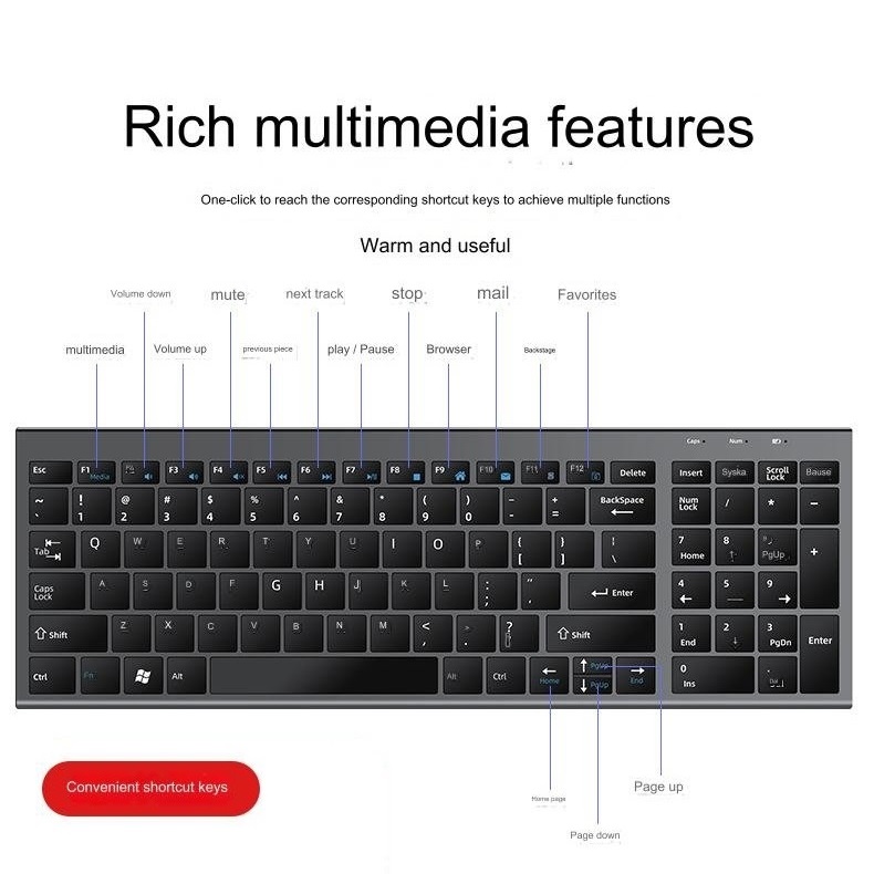 Bàn Phím có dây K1 mini nhỏ gọn có đèn led cho máy tính , Laptop