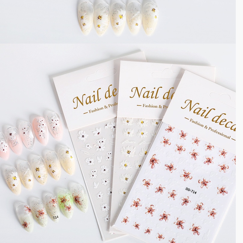 Sticker Hoa Cúc Dán Móng Siêu Hot - Nail Sài Gòn