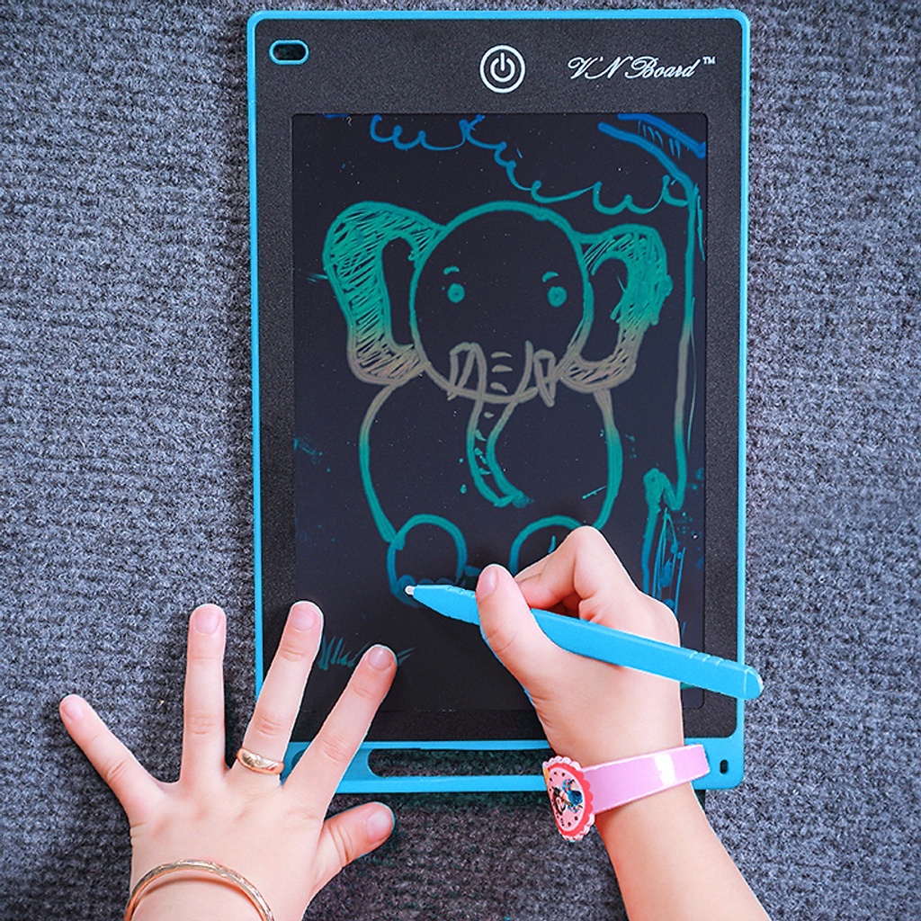 Writing board manually cleared LCD, drawing board electronic intelligent automatic wipe promote creative thinking for baby 8.5 inch