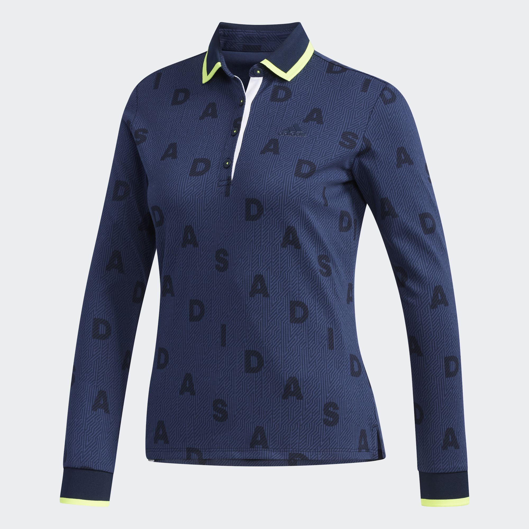 adidas GOLF LD Button-Down Polo Shirt Nữ Màu xanh dương FN0887