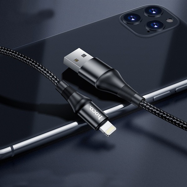 Cáp sạc nhanh Hoco x50 2.4A lightning dành cho iphone, ipad. TĐ-store