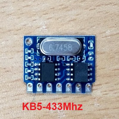 Module nhận rf học lệnh 433mhz kb4