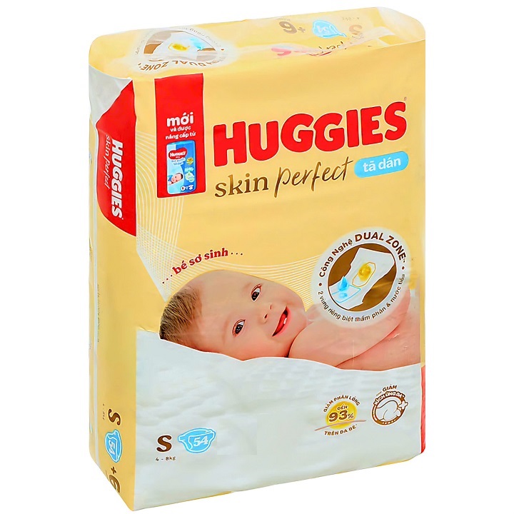 Bỉm/Tã Dán Huggies NB70. S54, NB108