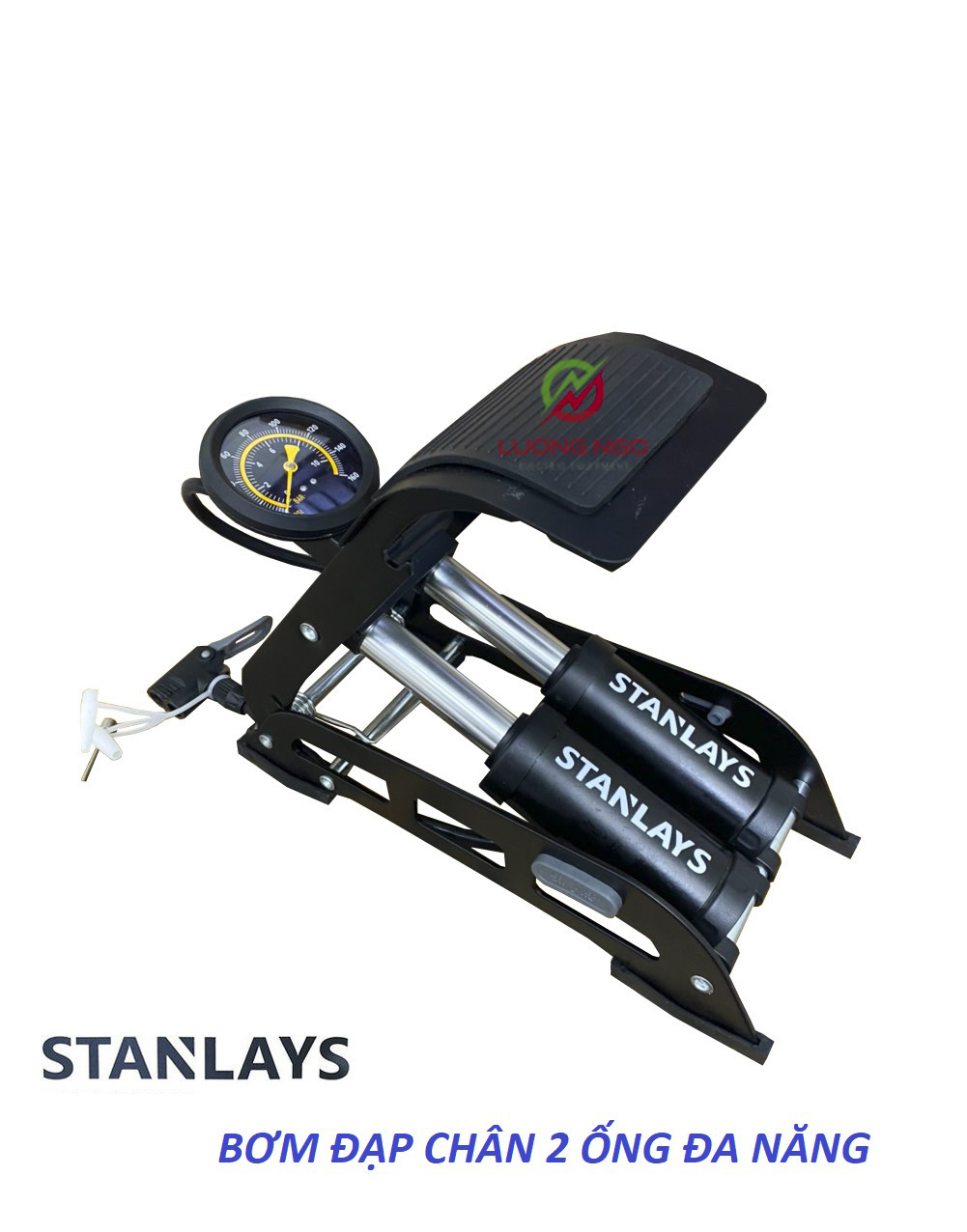 BƠM ĐẠP CHÂN ĐA NĂNG 2 ỐNG STANLAY