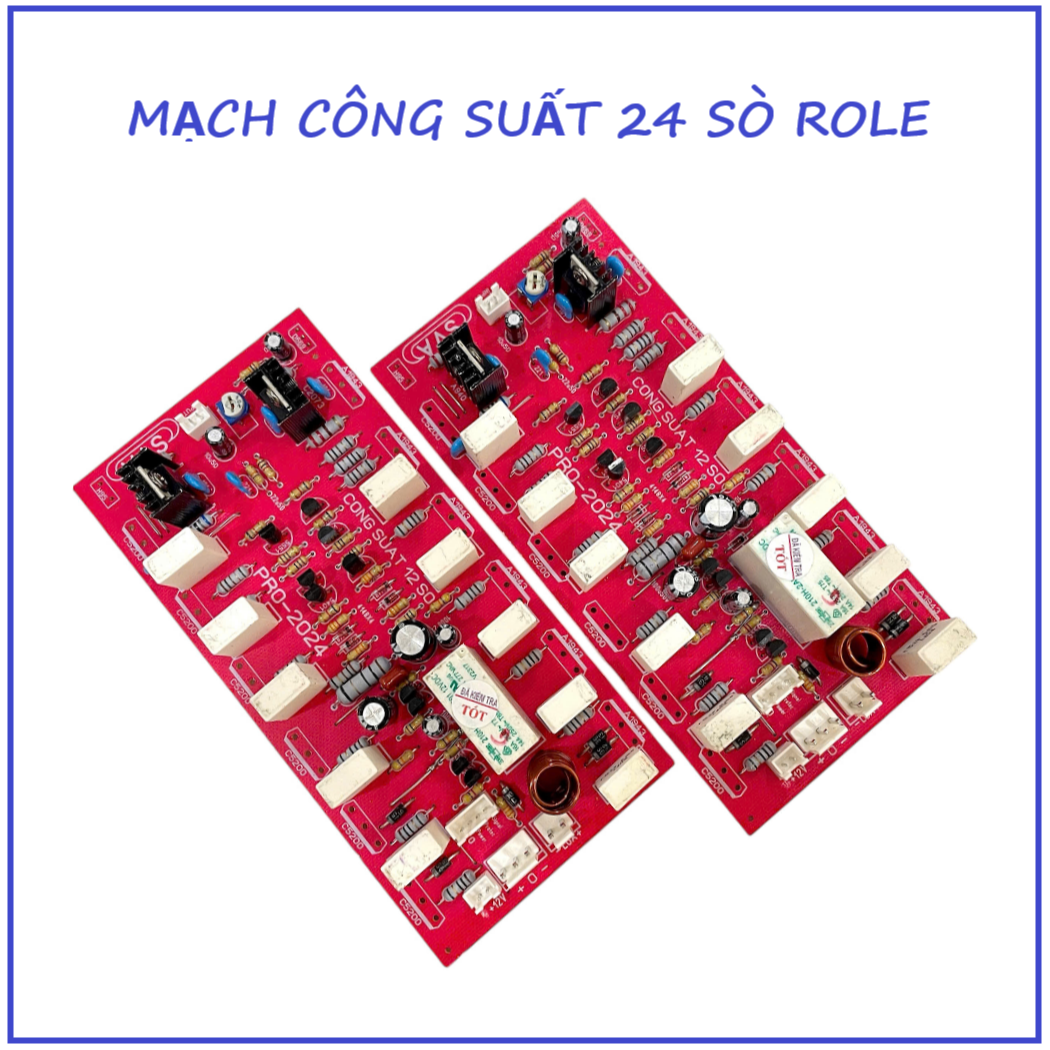 MẠCH CÔNG SUẤT 24 SÒ CÓ ROLE