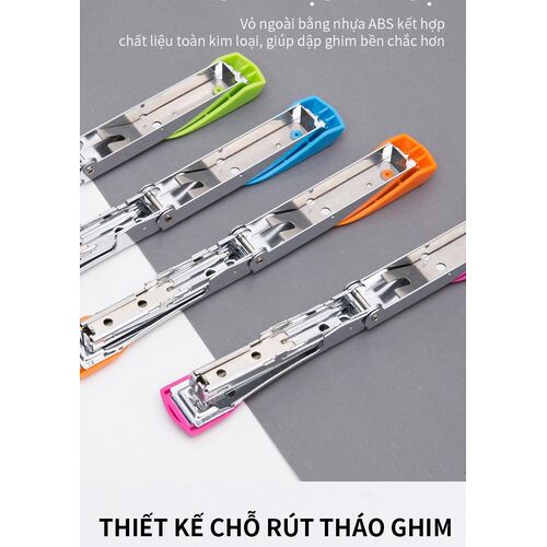 Dập Ghim Số 10 Deli E0260 Bền Đẹp, An Toàn, Dễ Sử Dụng