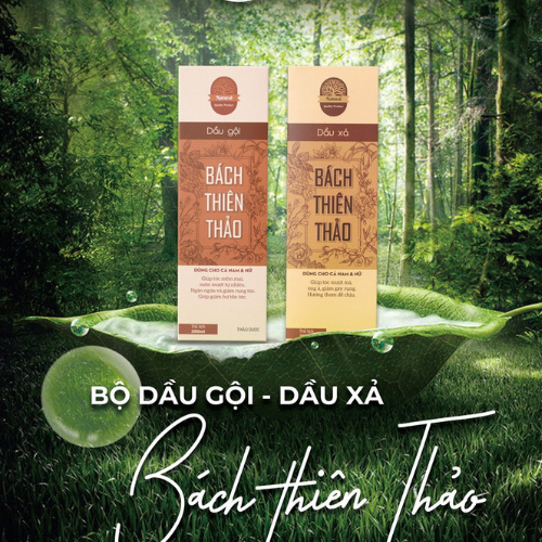 Dầu gội mọc tóc, ngăn rụng tóc Bách thiên thảo 300ml