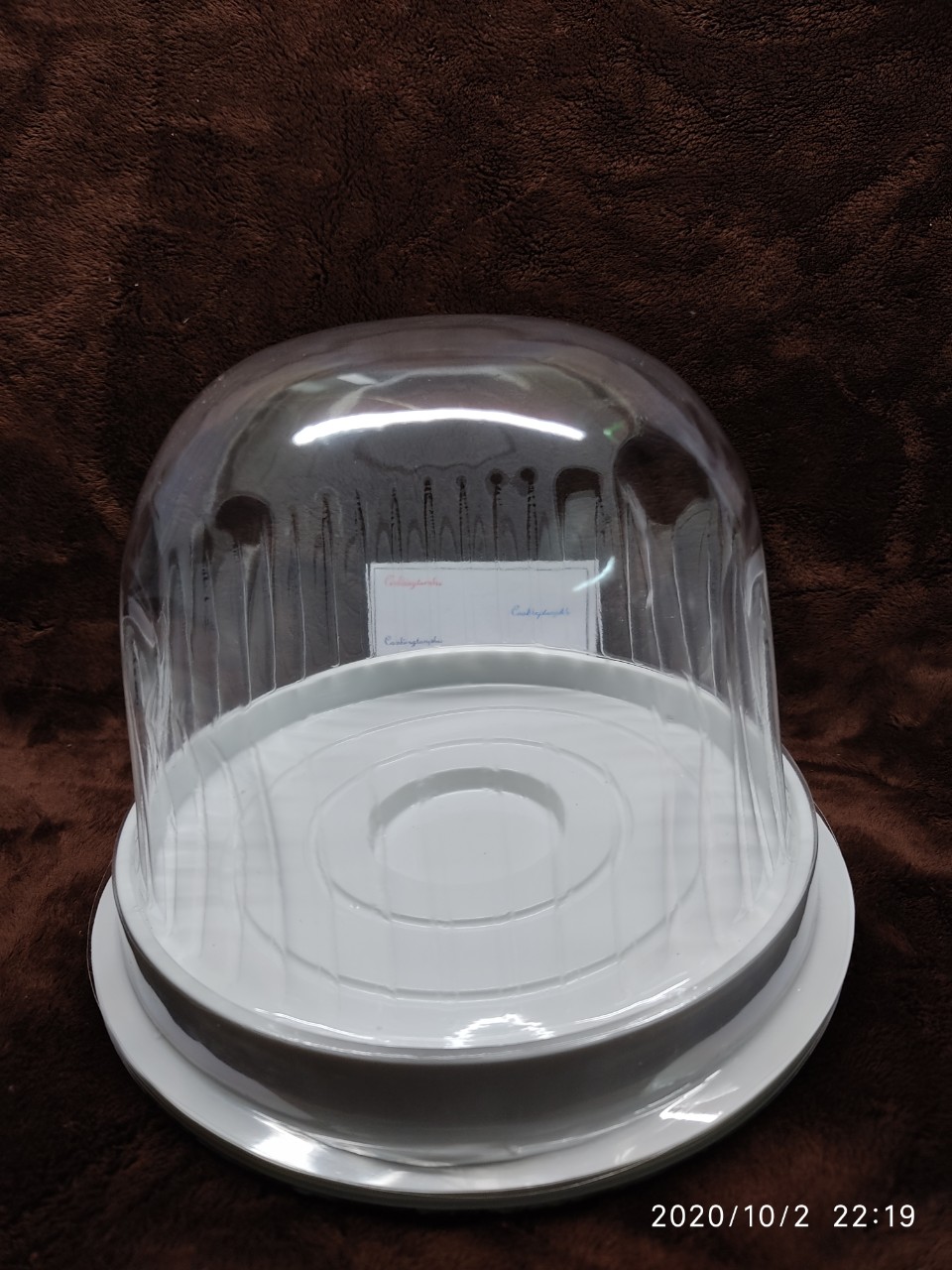 100 HỘP NHỰA ĐỰNG BÁNH ĐẾ TRẮNG H24 NẮP MÔ, KÍCH THƯỚC 14 X 14 X 12 CM