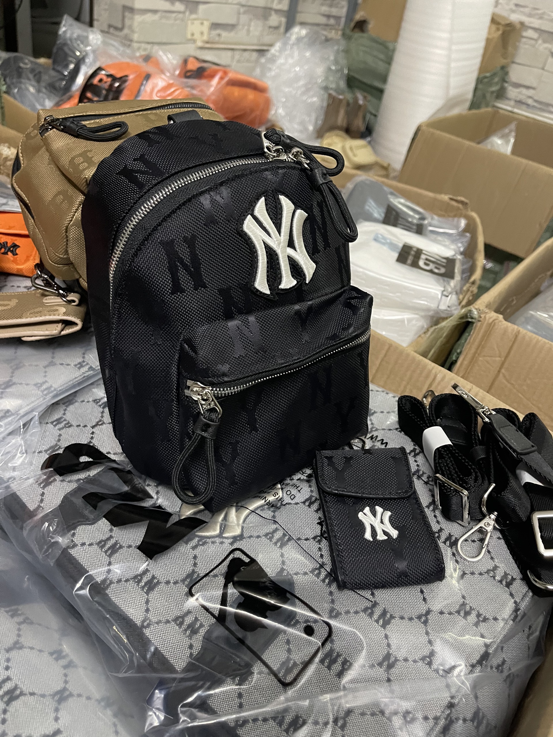 Balo MLB Vải Dù Mini