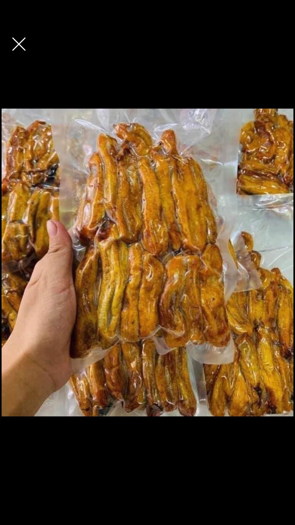 Chuối dẻo Hồng ngự - dạng túi 500gr