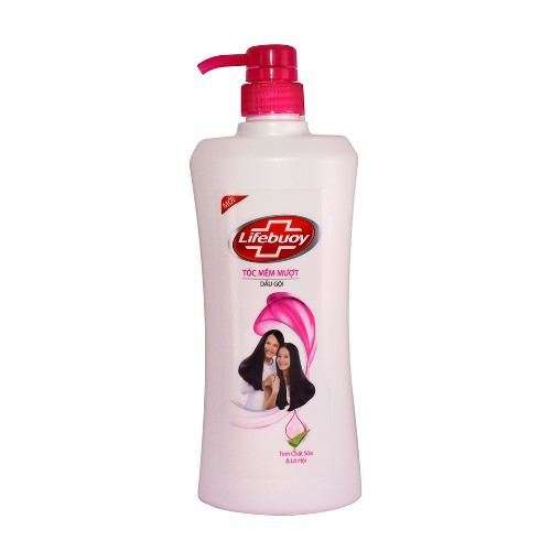 Dầu gội lifebuoy - mềm mựơt hồng 640g