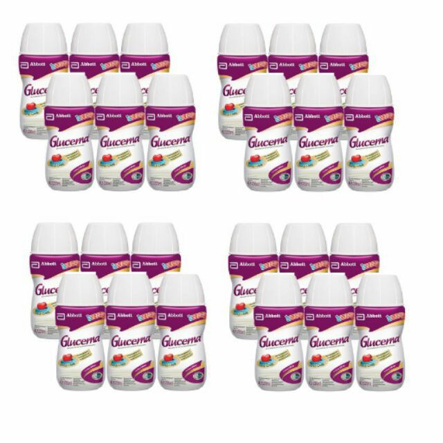 Thùng 24 chai sữa nước Glucerna 220ml