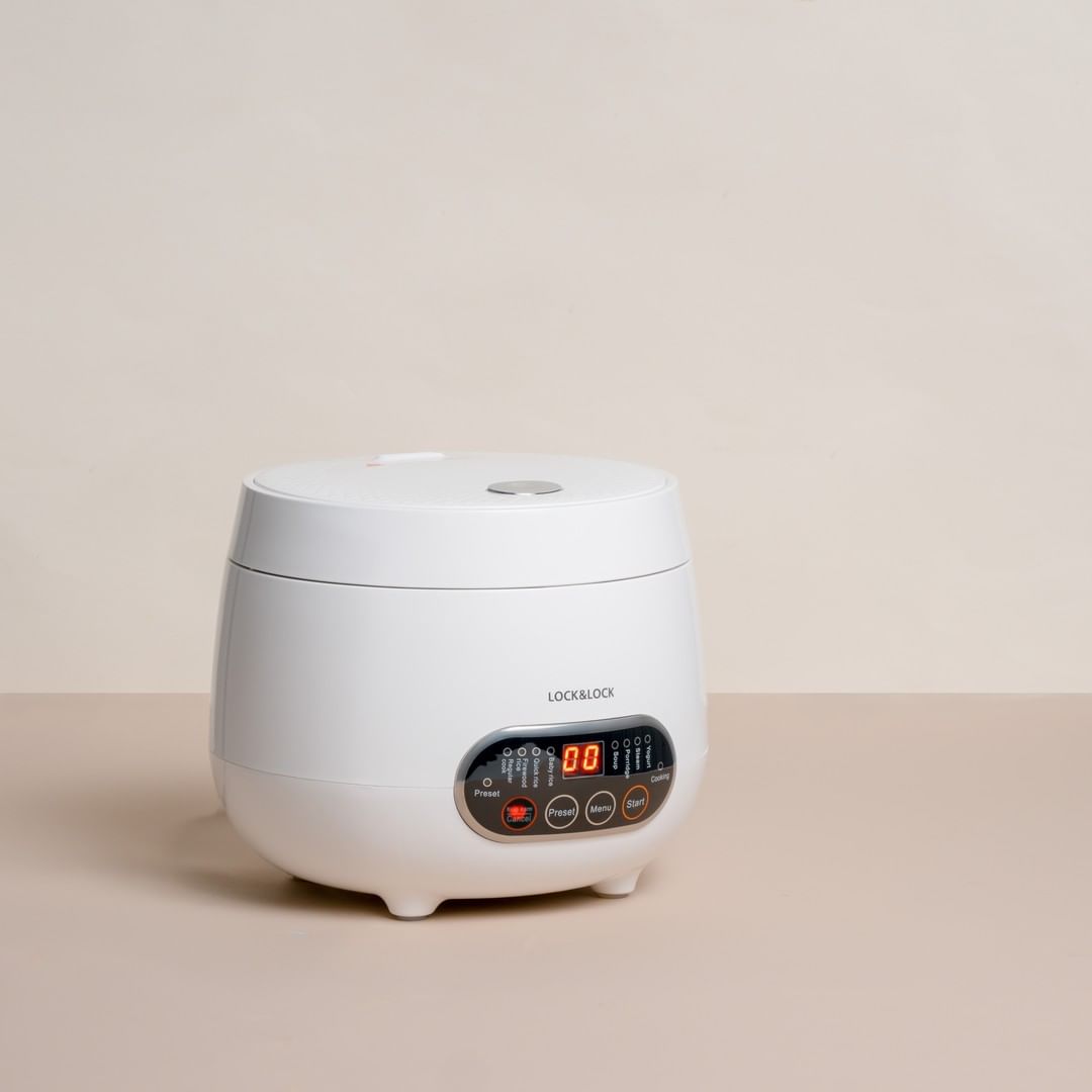 [Chính Hãng] Nồi Cơm Điện Mini siêu tiện lợi 0.8 lít Lock&Lock - EJR326