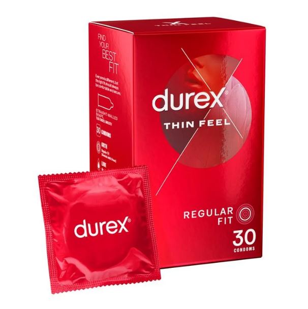 Bao Cao Su Durex Ultra Thin Feel Fetherlite (Hộp 30 chiếc)